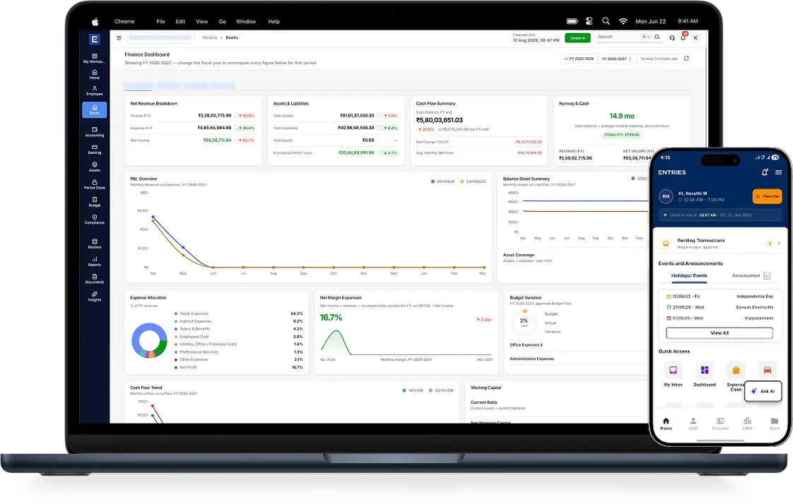 Entires.AI desktop screenshot